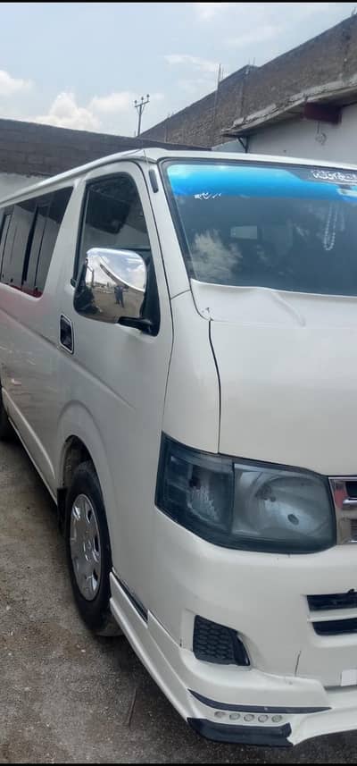 TOYOTA HIACE BAKSA. all documents biomatric ok lush condition. new tyre.
