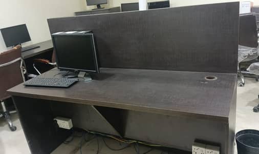 Two Person Computer Desk