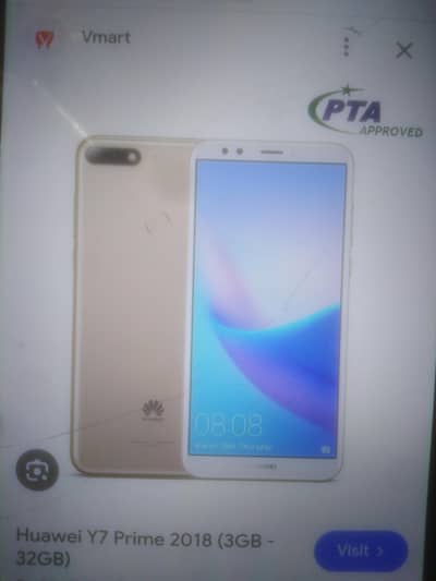 huawei y7 prime 3/32 ram rom 3000mha battery