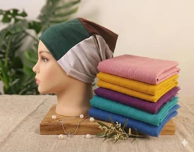 turkish lawn hijab set 3pcs whole sale rate