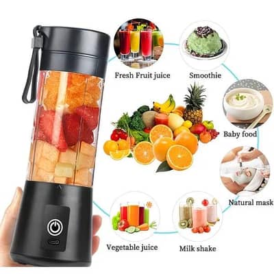 Portable Rechargeable Blender | Fresh Juice Anywhere