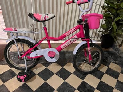 New bicycle for girls