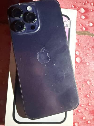iPhone 14 Pro Max box sat ha