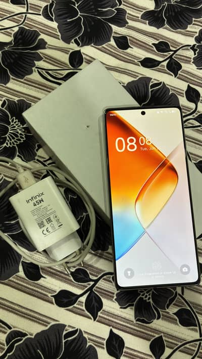 Infinix Note 40 All Ok Original Box Charger Available