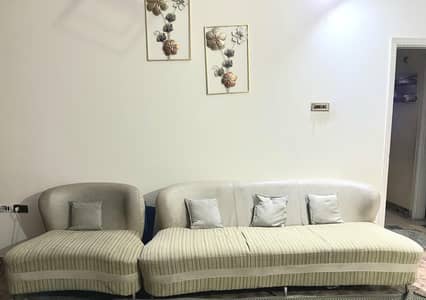 7 seater sofa set in beige off white colour