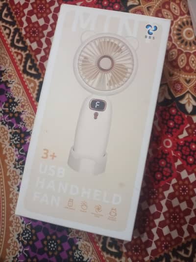 Mini Handheld fan with type C charge