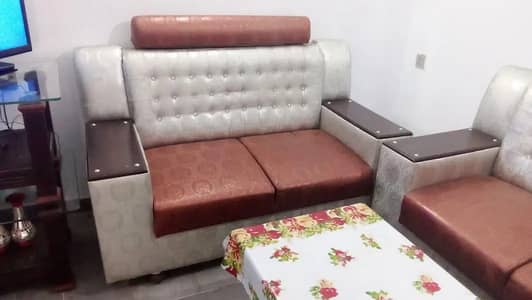 Sofa Set - 6 Seater Luxury Sofa Set - Wooden Sofa for sale