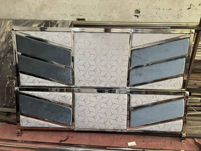New Stainless steel Bed//Bed Set//Queen bed//Double Bed//03092056793