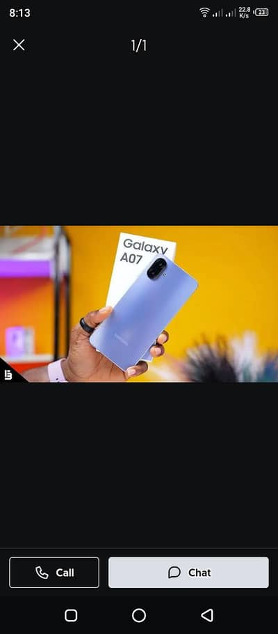 Samsung a07 exchange with itel s25 ultra