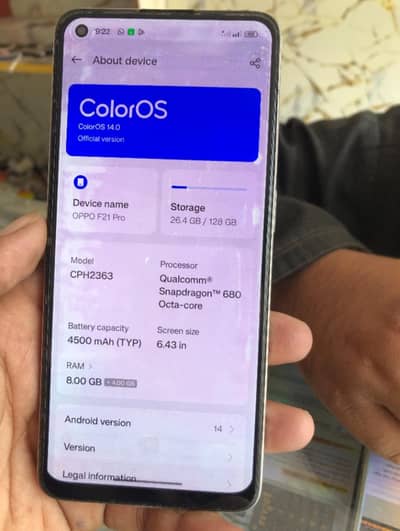 Oppo F21 pro