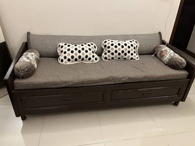 5 seater Pure wooden sofas