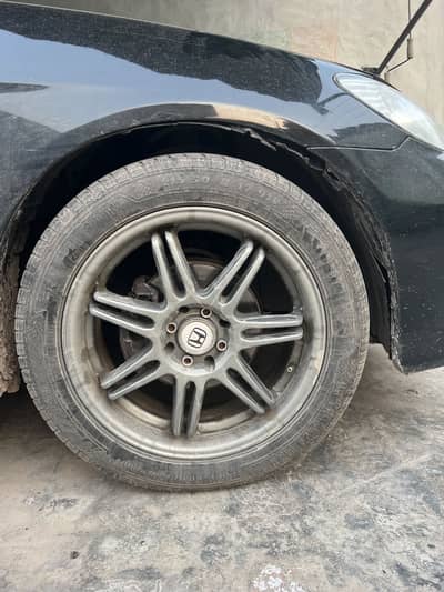 17 inch Alloy rim and tyre good quality rims