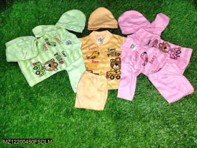 Newborn Baby Clothing Set – 9 Pcs Soft Blended Cotton Outfit
