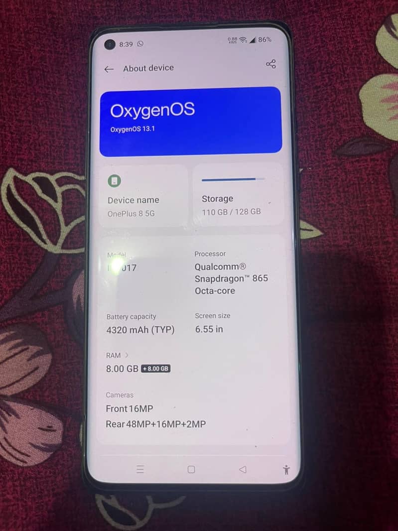 One Plus 8 1
