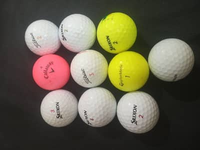 top brands slightly used golf balls