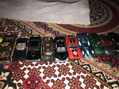 all types of action finger and metallic cars available hain