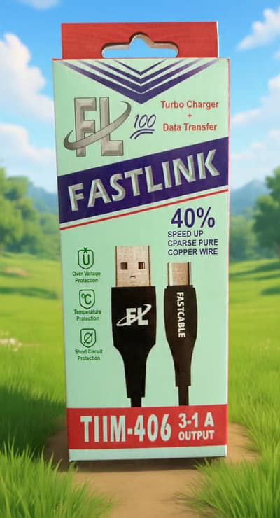 FASTLINK 3A Fast Charging Cable Micro USB COD Karachi