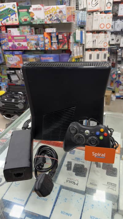 XBOX 360 250GB With Games | XBOX 360 Slim | X BOX 360 | Xbox 360 250GB