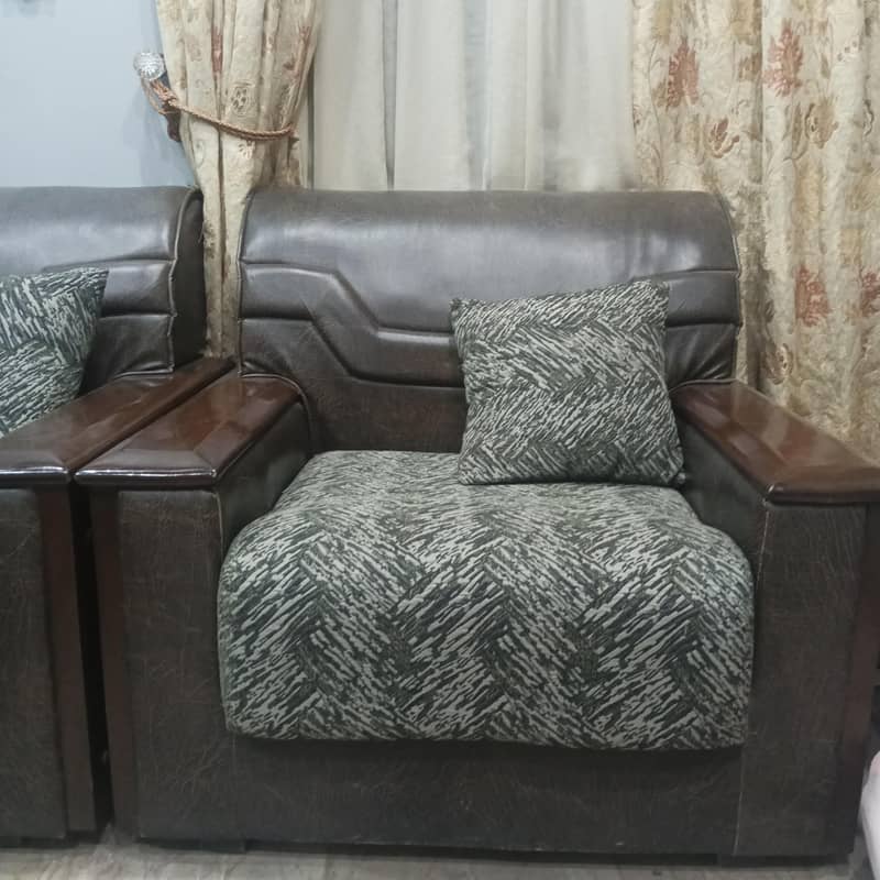gray sofa set with tables 2