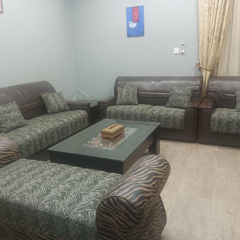 gray sofa set with tables 6