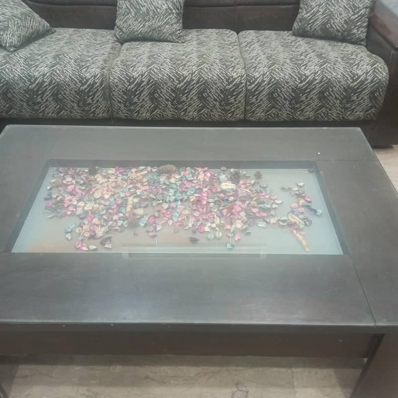 gray sofa set with tables 8