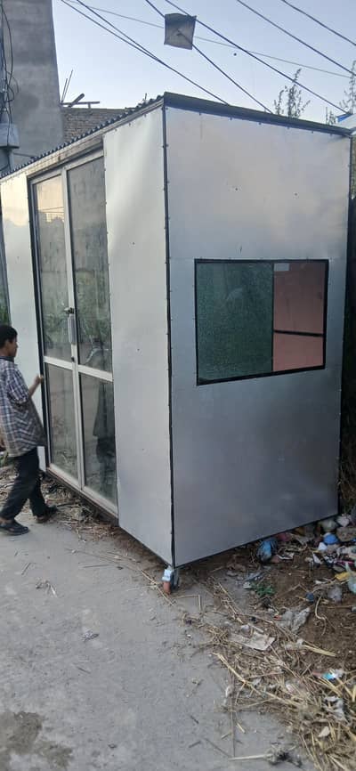 Portable Aluminum & Iron Cabin / Shop Kiosk on Wheels