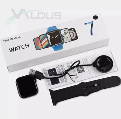 7 Inch Smart Watch Black ABS Fit for Men Women