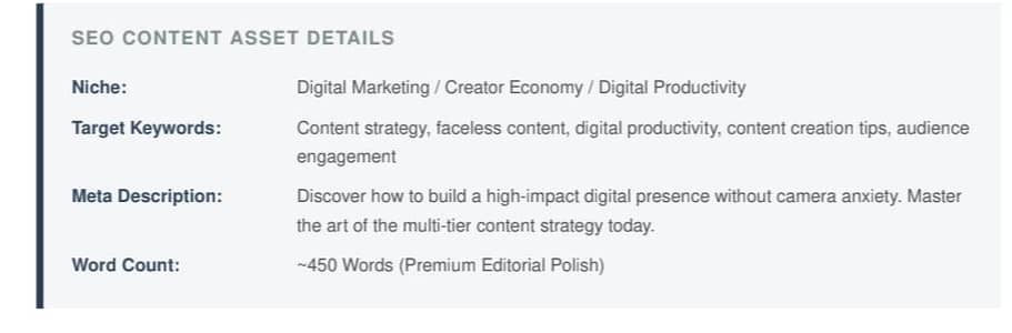 Premium Ready-to-Publish SEO Article for Sale – Instant Delivery