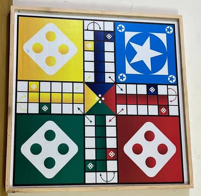 Ludo | Handmade Wooden | Home Decor | Gift Item | Pure Wood
