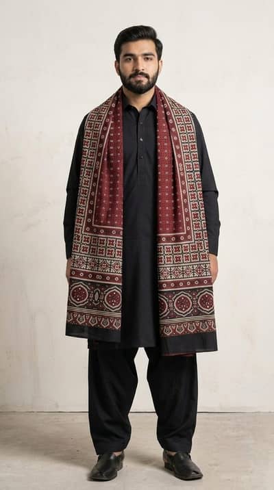 Premiun Sindhi Ajrak