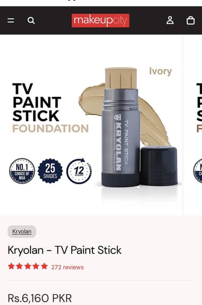Original kyrlon tv paint stick