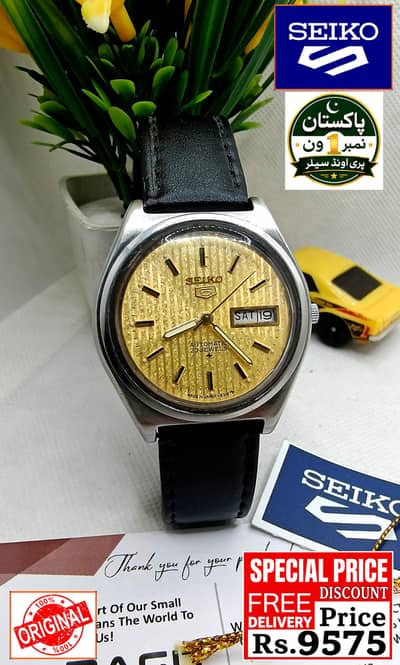 Seiko 5 Citizen Orient Automatic Pre-Owned watch Japan 03161737353