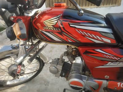 Honda cd 70 2016 lush condition