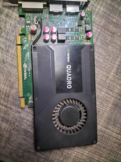 NVIDIA QUADRO k2000 (used) graphics card