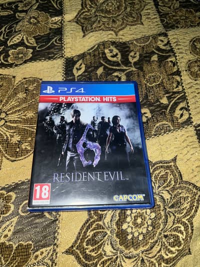 Resident Evil 6 ps4 game