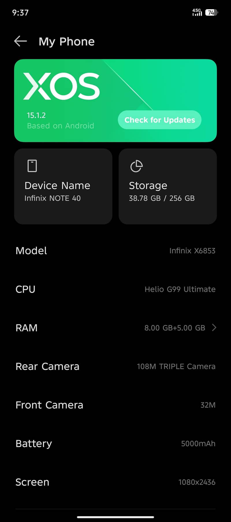 Infinix Note 40 2