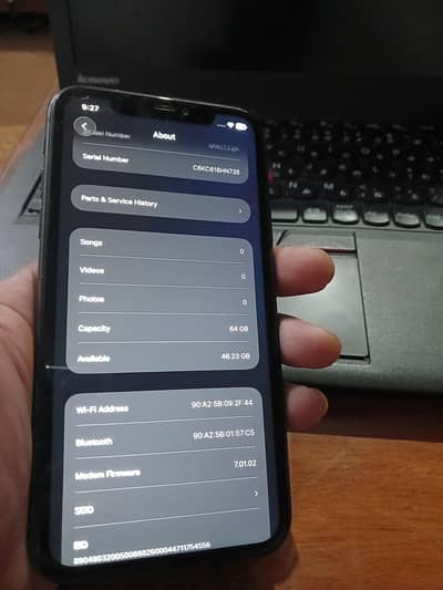 iphone 11 64 gb 67battry health orgnal condition