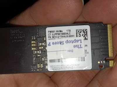 Samsung PM991- 1 Tb Nvme 100 Health zero day 8hrs use gen 3x4