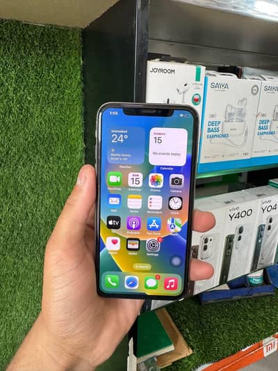 iphone x 256GB  (no open no repair) (PTA approved) all ok