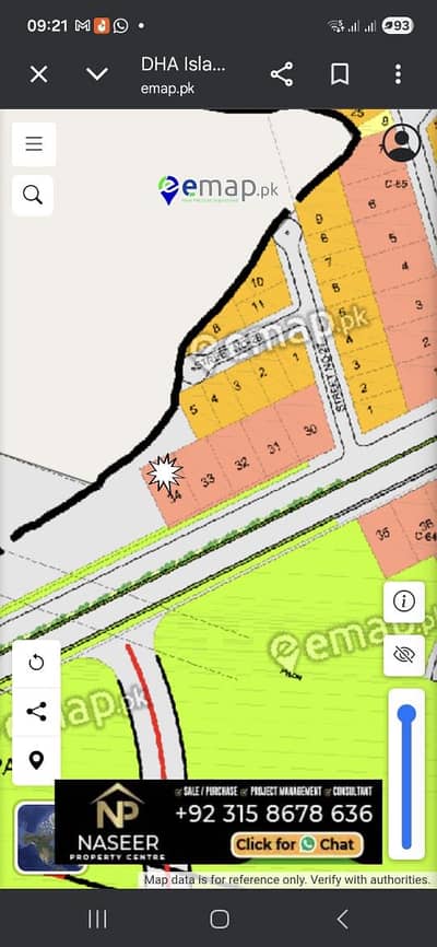 Dha 3 Boulevard plot  , Sector K