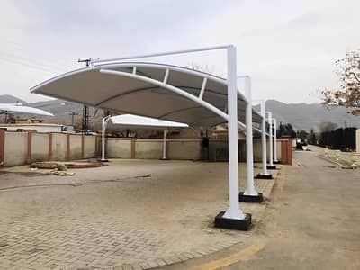 Car shade, Outdoor shade, Cantilever shade, Customise shade, Pvc shade