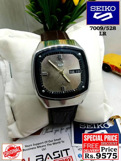 Seiko 5 Citizen Orient Automatic Pre-Owned watch Japan 03161737353