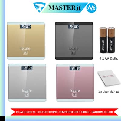 180KG Rechargeable Digital Weight Machine | Accurate Weight Scale
