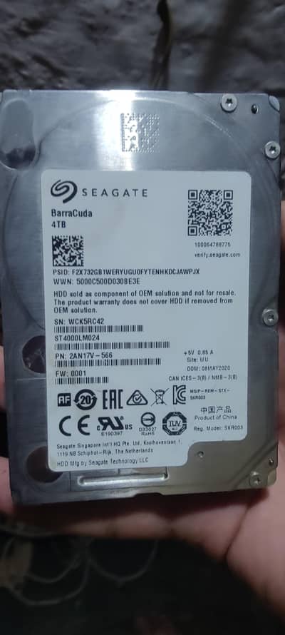 4tb hardisk
