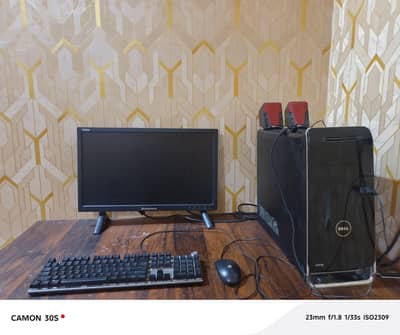 Dell XPS i7 4th gen rx580 GPU gaming pc complete setup