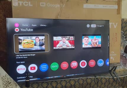 Tcl 40 inch google tv android led like brand new price final