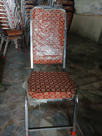 200 dining shadi hall chairs for sale just like brand new