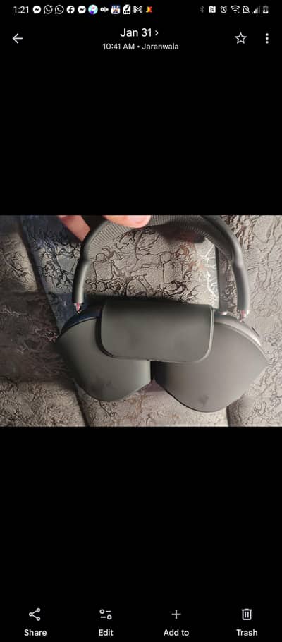 Apple airpods max original headphones earset