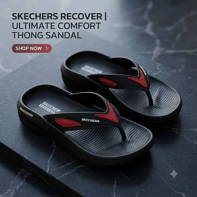 men Skechers slippers