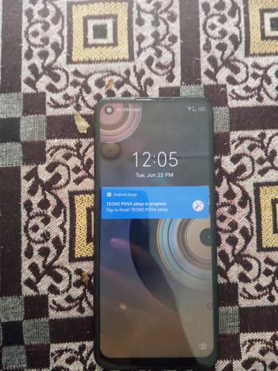 Tecno POVA 7 6/128 ma panel change ha Baki set okay ha